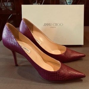 Plum Jimmy Choo